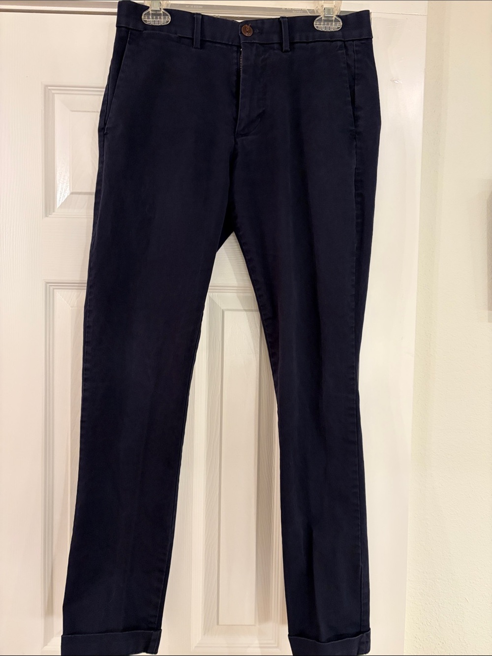 GAP Navy Blue Men's Chino Pants - Straight Leg